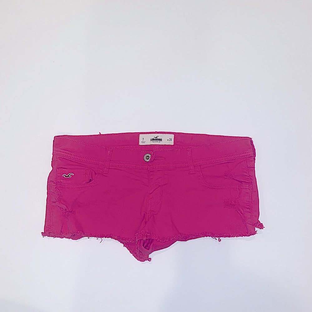Hollister Pink Denim Shorts